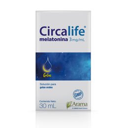 Circalife Melatonina 3mg/ml Gotas 30ml