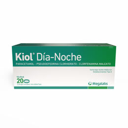 Kiol Día-Noche 20 Comprimidos Recubiertos