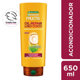 Product image of Acondicionador Garnier Fructis Liso Coco 650ml