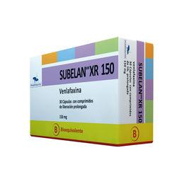 Product image of Subelan XR (B) Venlafaxina 150mg 30 Cápsulas Prolongadas