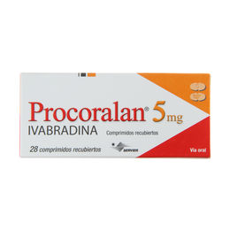 Procoralan Ivabradina 5mg 28 Comprimidos Recubiertos