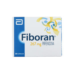 Fiboran Pirfenidona 267mg 30 Cápsulas