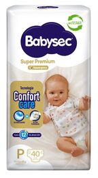 Babysec Super Premium P 40 Unidades