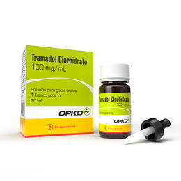 Tramadol (B) 100mg Oral Gotas 20ml - Tramadol clorhidrato