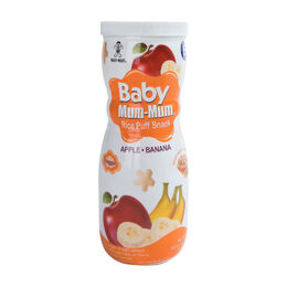 Puff Baby Mum Mum Sabor Manzana & Platano