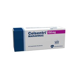 Celsentri Maraviroc 150mg 60 Comprimidos Recubiertos