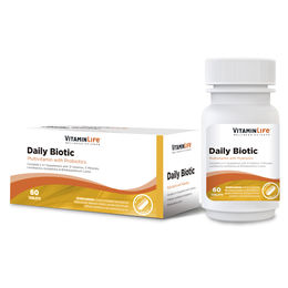 Product image of VitaminLife Probiótico Daily Biotic 60 Tabletas