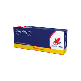 Clopidogrel (B) 75mg 30 Comprimidos Recubiertos