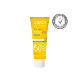 Bariesun Protector Solar crema con color dorado SPF50+ 50 ml - Uriage