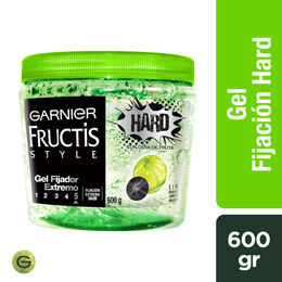 Product image of Gel Fijador Externo Garnier Fructis Style Hard Tarro 600g