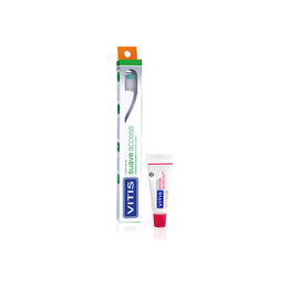 Pack Cepillo Dental Vitis Suave Access + mini pasta 15ml