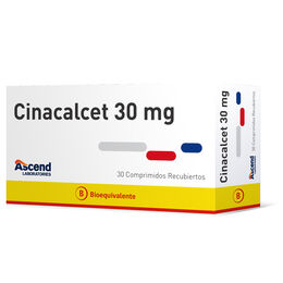 Cinacalcet (B) 30mg 30 Comprimidos Recubiertos