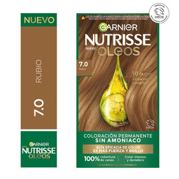 Tintura Nutrisse Oleos 7.0 Rubio - Garnier