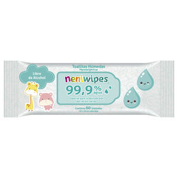 Product image of Neniwipes Toallitas Húmedas Bebé 60 Unidades