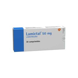 Product image of Lamictal (R) 50mg 30 Comprimidos