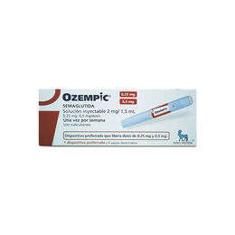 Product image of Ozempic Semaglutida 2mg/1.5ml Inyectable 1 Dispositivo 6 Agujas