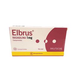 Elbrus (B) Rasagilina 1mg 30 Comprimidos