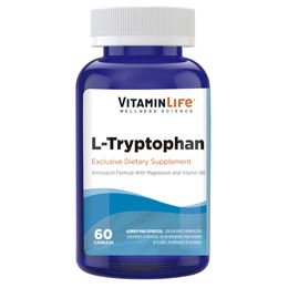 Product image of VitaminLife Triptofano 60 Cápsulas