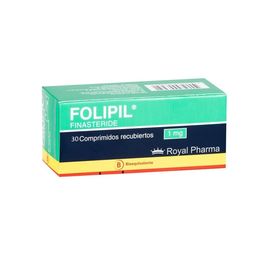 Folipil (B) Finasterida 1mg 30 Comprimidos Recubiertos