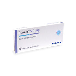 Concor (R) Bisoprolol 5mg 28 Comprimidos Recubiertos