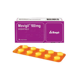 Movigil Modafinilo 100mg 30 Comprimidos