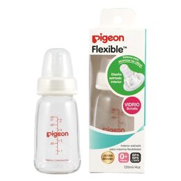 Pigeon Mamadera De Vidrio Con Flujo Lento 120ml