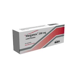 Meganox Lamotrigina 200mg 30 Comprimidos