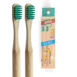 Product image of Duo Pack Cepillo Dental de Bambú Kids Suave Menta - Biobrush