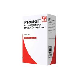 Prodel Clorfenamina 2mg/5ml Jarabe 120ml