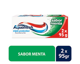 Aquafresh Pack Sabor Menta 95X2