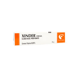 Product image of Xinder Clobetasol 0.05% Crema Tópica 45g