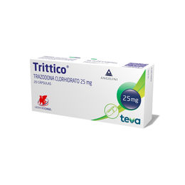 Trittico Trazodona 25mg 20 Cápsulas