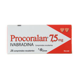 Procoralan Ivabradina 7.5mg 28 Comprimidos Recubiertos