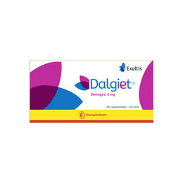 Product image of Dalgiet Dienogest 2mg 28 Comprimidos