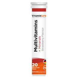 Product image of VitaminLife Multivitamínico + Minerales 20 Tabletas Efervescentes