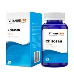 VitaminLife Chitosan 375mg 60 Cápsulas