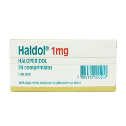 Haldol (R) Haloperidol 1mg 20 Comprimidos