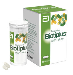 Biotiplus Probióticos Regula Tránsito Intestinal 15 Cápsulas