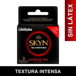 Preservativos Skyn Intense Feel Lifestyles 3 Unidades