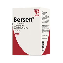 Bersen Prednisona 20mg/5ml Jarabe 60ml