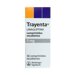 Trayenta Linagliptina 5mg 30 Comprimidos Recubiertos