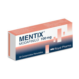 Product image of Mentix Modafinilo 100mg 30 Comprimidos Ranurados