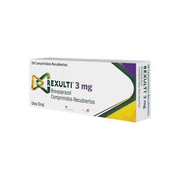 Rexulti Brexpiprazol 3mg 28 Comprimidos Recubiertos