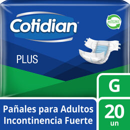 Product image of Pañal Adulto Cotidian Plus Lisa G 20 Unidades