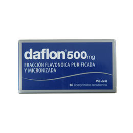 Daflon 500mg 60 Comprimidos Recubiertos