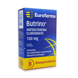 Product image of Butrino (B) Anfebutamona 150mg 30 Comprimidos Prolongados