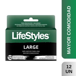 Lifestyles Preservativos Large 12 Unidades