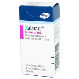 Xalatan Latanoprost 50mcg Solución Oftálmica 2.5ml