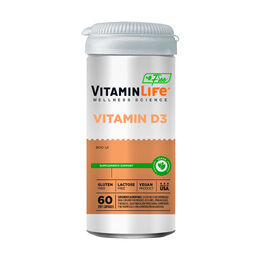 Vitamin D 800 UI x60 Vegan VitaminLife Free