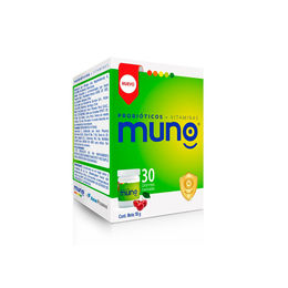 Muno Probióticos Vitaminas 30 Comprimidos Multivitamínico